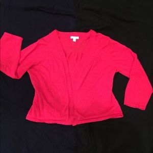 Charter Club Shrug Sweater | Pink💕 | Size L + XL